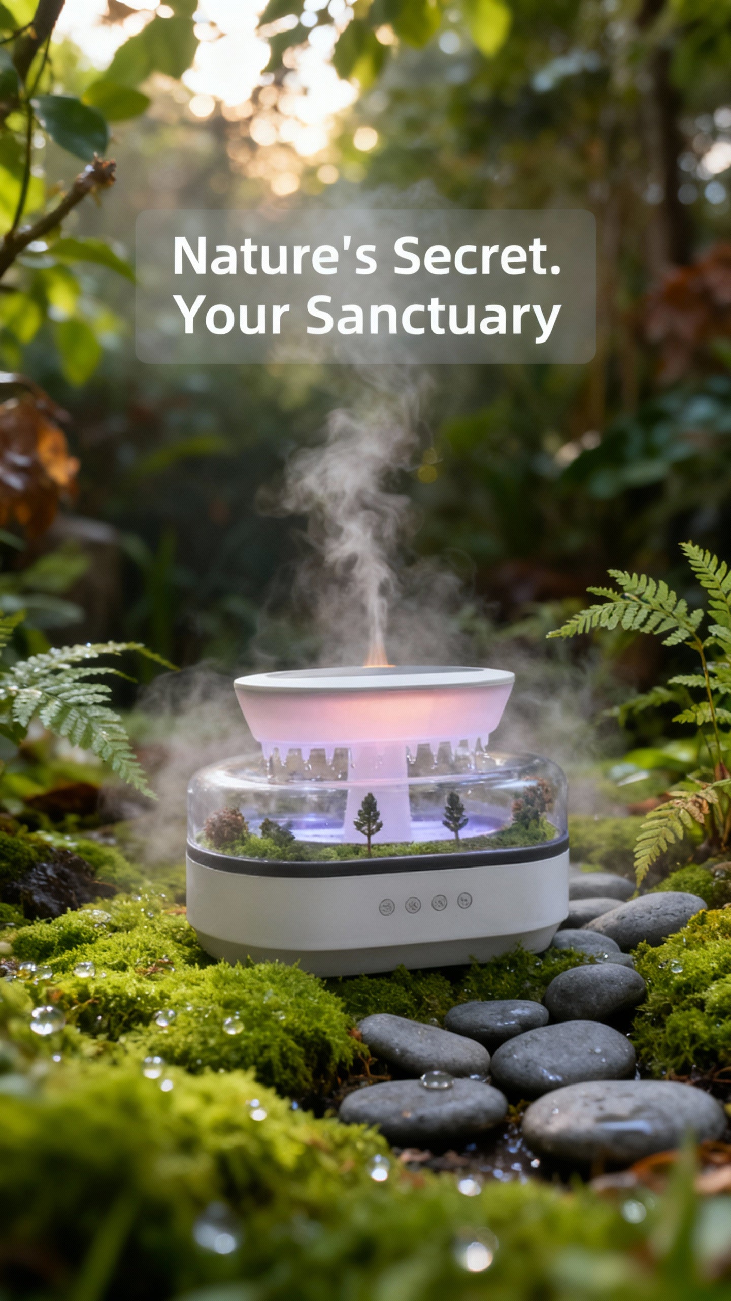 Night Lamp & Air Humidifier Collection — Light, Air, and Atmosphere from Another Dimension | MyArea51