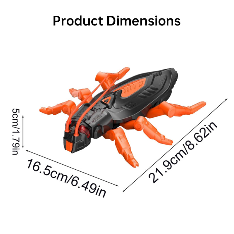 Remote Control Climbing Gecko Robot, Climbs Glass & Smooth Walls, Realistic Animated Toy for Christmas Gifts