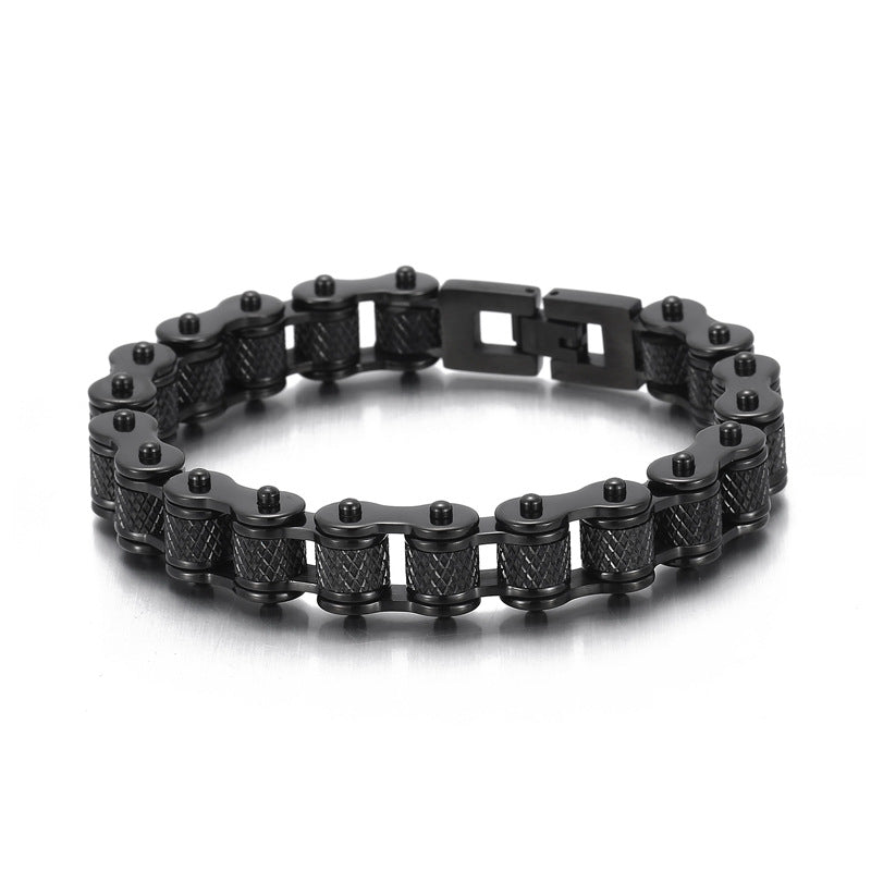 Bicycle Bracelet Titanium Steel Personalized Men's Motorcycle Chain Accessories