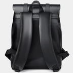PU Leather Adjustable Strap Backpack Bag