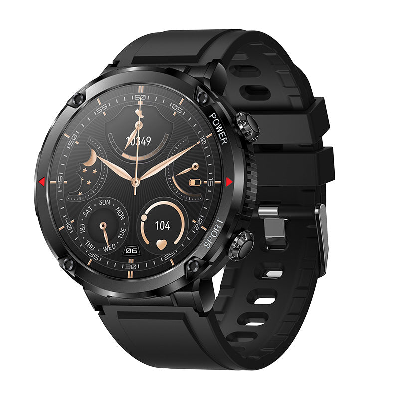 T30 Outdoor Bluetooth Call Smart Watch Large Screen HD Step by Step Heart Rate Blood Pressure Multi Exercise Smart Watch