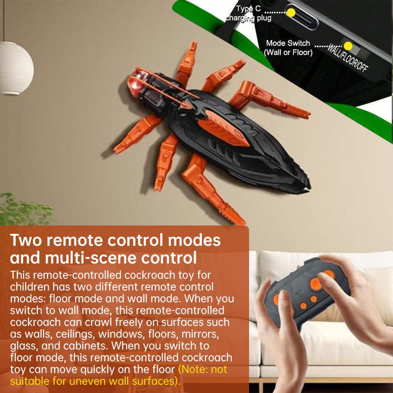 Remote Control Climbing Gecko Robot, Climbs Glass & Smooth Walls, Realistic Animated Toy for Christmas Gifts