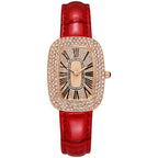 Small Green Watch Women's Watch Little Dove Egg Net Red Water Diamond Stars Watch