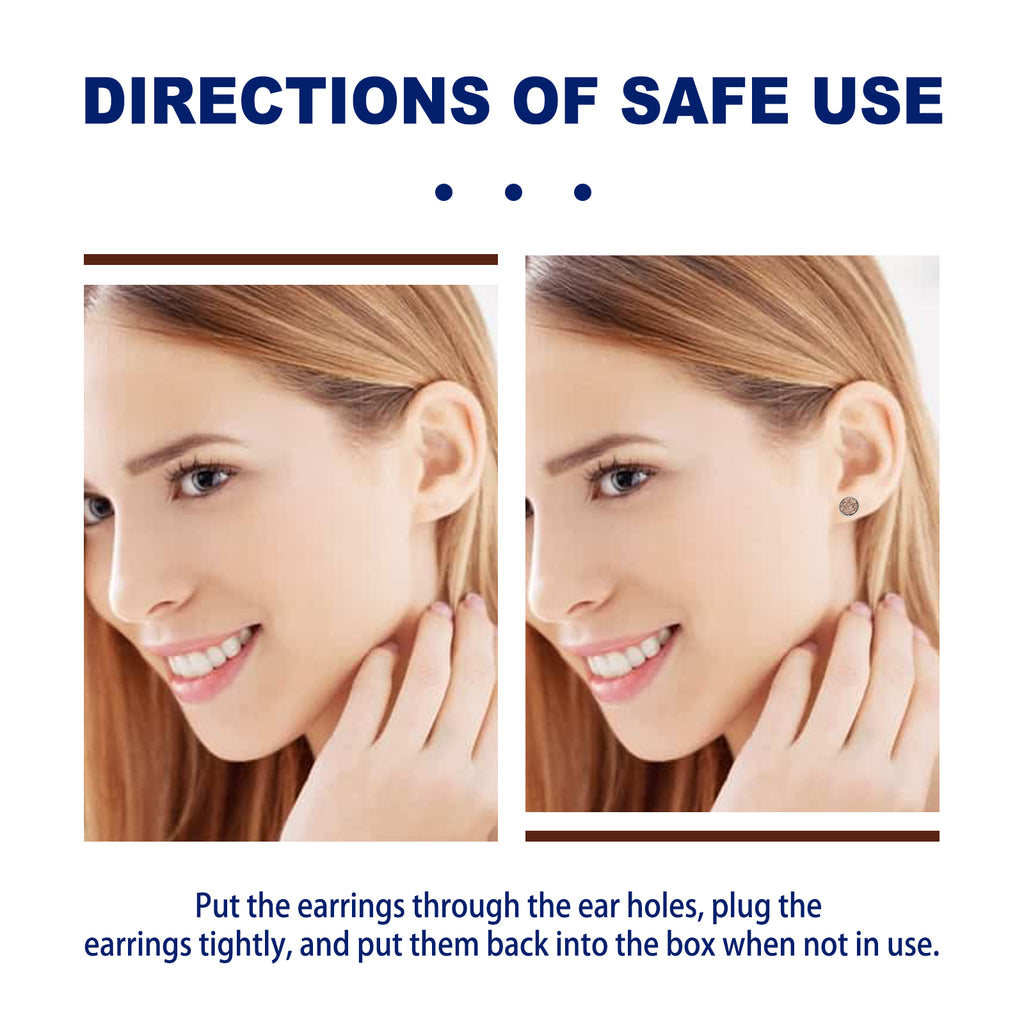 Magnetic Earrings, No Piercing Earrings Clear Jawline Lines To Create A Beautiful Figure