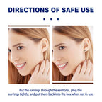 Magnetic Earrings, No Piercing Earrings Clear Jawline Lines To Create A Beautiful Figure