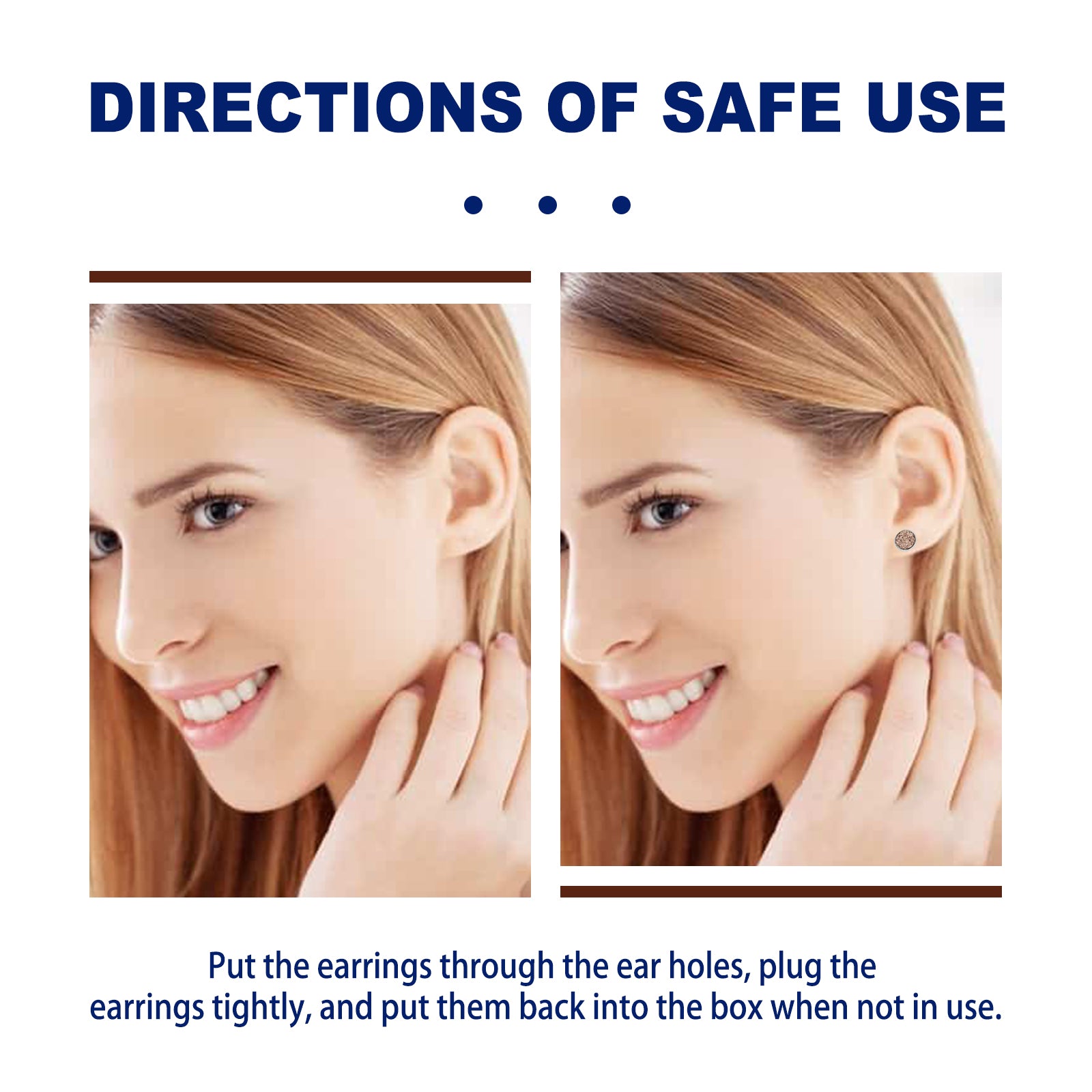 Magnetic Earrings, No Piercing Earrings Clear Jawline Lines To Create A Beautiful Figure