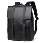 PU Leather Adjustable Strap Backpack Bag
