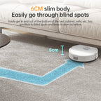 **3-in-1 Sweeping Robot: USB Charging, 1000Pa Suction, Auto-Clean for Pet Hair, Carpets & Floors**