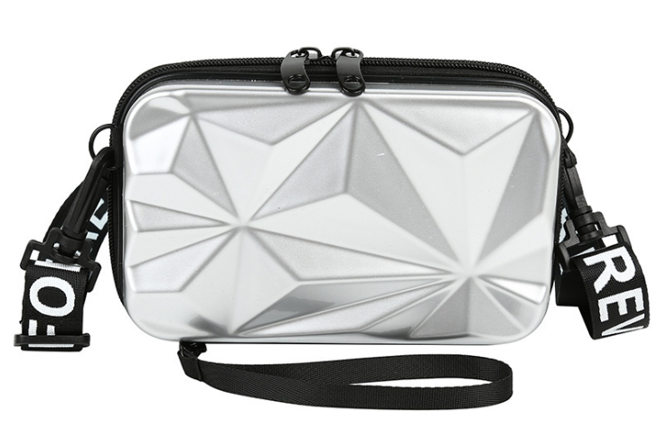 Small Bag New Korean Single Shoulder Bag Women's Messenger Hard Shell Box Small Square Bag