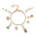 Legend of Zelda Breath of the Wild Bracelet Shika Stone Glasses Link Shield Master Sword Cartoon DIY Bracelet