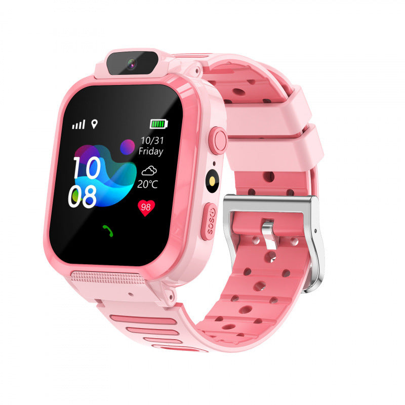 Children's Smart Phone Watch Waterproof Q12 English Multi Language GPS Positioning