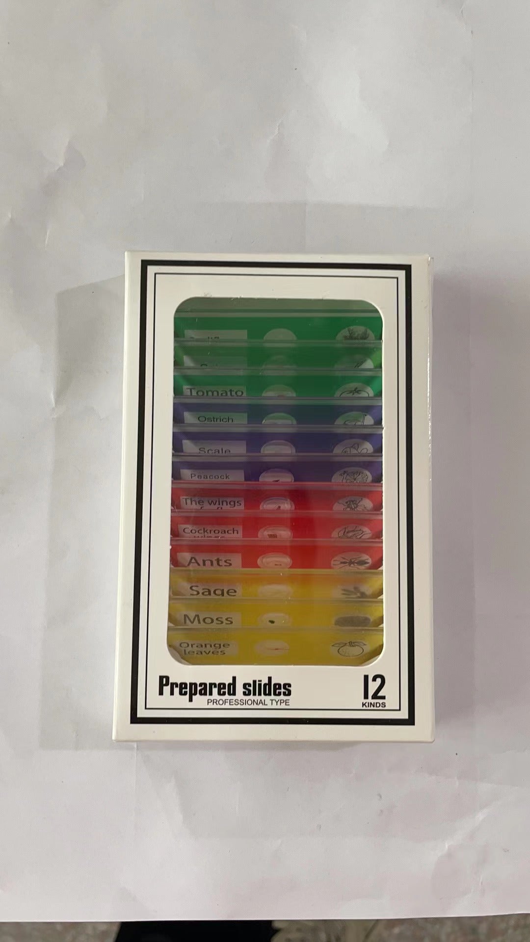 Portable High-Definition Optical Microscope for Children - Educational Science Toy and Gift for Student Experiments