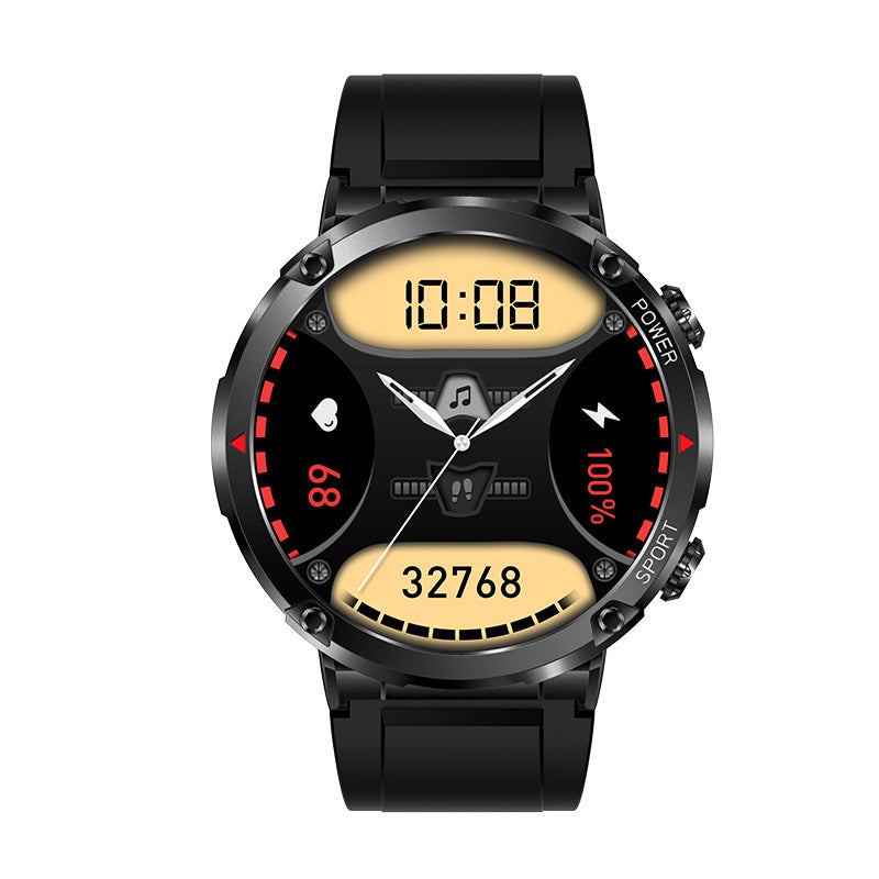 T30 Outdoor Bluetooth Call Smart Watch Large Screen HD Step by Step Heart Rate Blood Pressure Multi Exercise Smart Watch