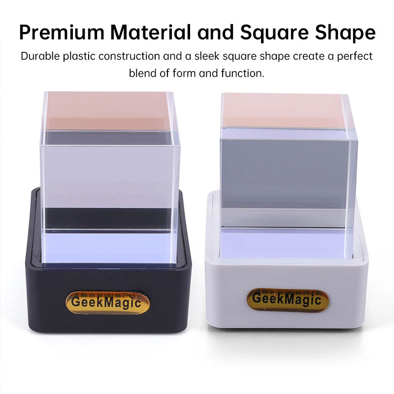 2025  crystal cube: photo display, holographic weather station, clock with GIF album.