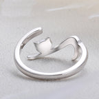 Long Tail Cat Finger Rings