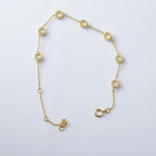 925 Sterling Silver Retro Seven Opal Bracelet Light Luxury Chain Fine Jewelry Wedding Party Gift