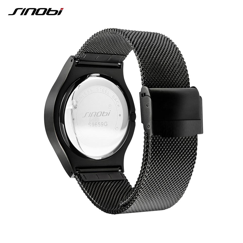 Unique Vortex Concept Watch Men Modern Trend Sport Black Wrist Watches