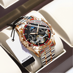 Swiss Brand Waterproof Automatic Mechanical Watch for Men