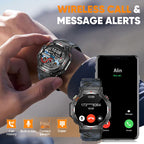 Smart Watch Bluetooth Call Outdoor Sports Heart Rate Health Barometer Compass Sports Watch