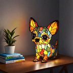 Animal resin LED night light, a cute bedside lamp for living rooms and bedrooms.