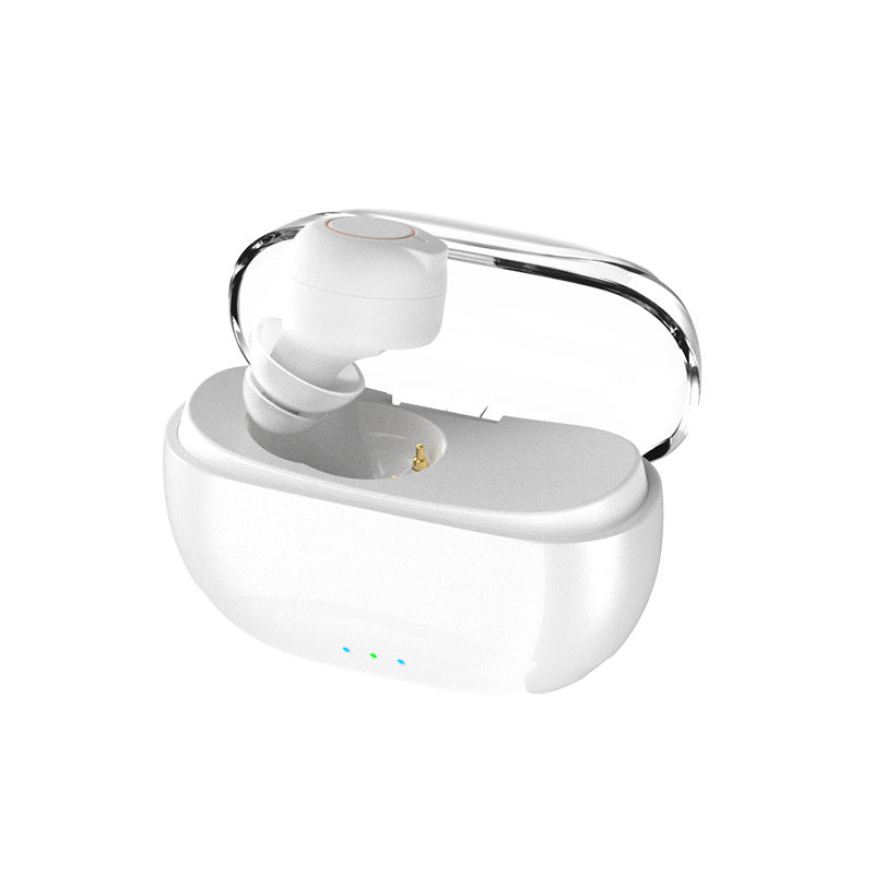 Single Unit Smart Hearing Aid for Seniors, Rechargeable Invisible Comfortable Long-Lasting Battery Life Specifically Designed for Elderly