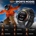 Smart Watch Bluetooth Call Outdoor Sports Heart Rate Health Barometer Compass Sports Watch