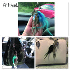 Artilady natural opal stone dreamcatcher