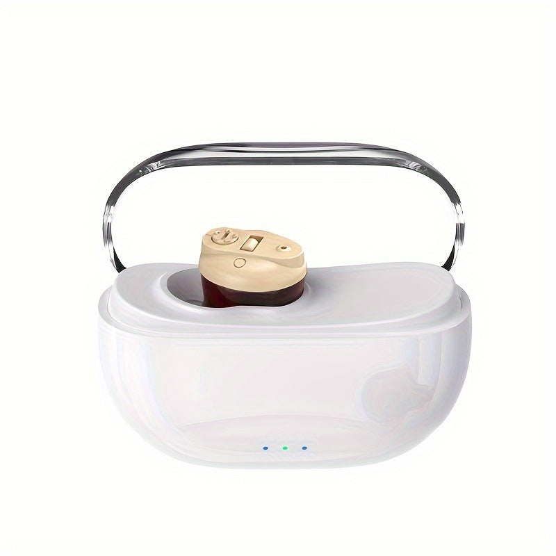Magnetic Charging Wireless Invisible In-the-Ear Hearing Aid for Elderly Sound Amplifier