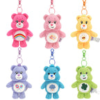 Love Bear Pendant Rainbow Bear Squeezing Keychain