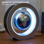 SYEZYO Magnetic Levitation Floating World Map LED Light Globe 2 in 1 Anti Gravity Suspending in The Air Decoration Gadget