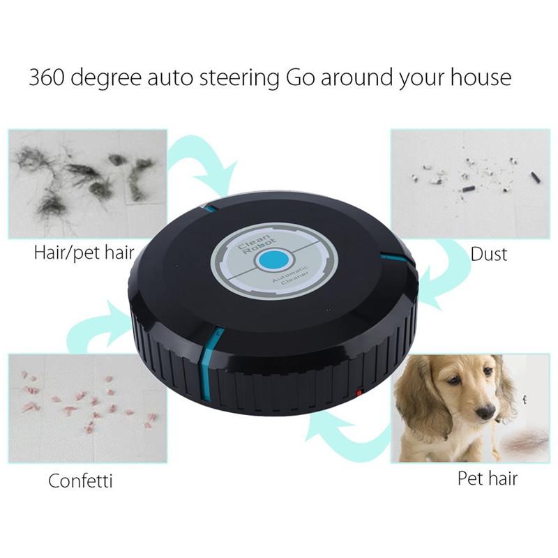 Auto Cleaner Robot Microfiber Smart Robotic Mop Dust Cleaner Automatically Household Cleaning Tool