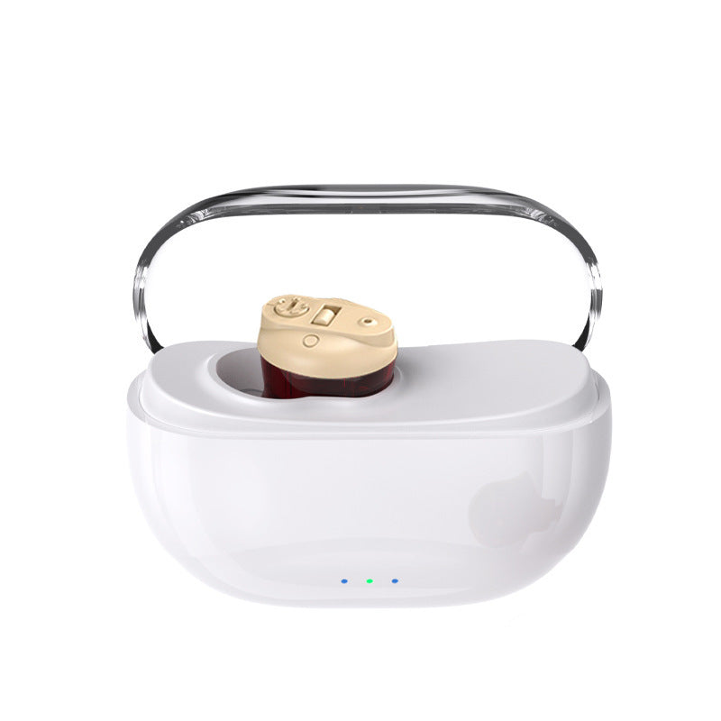 Magnetic Charging Wireless Invisible In-the-Ear Hearing Aid for Elderly Sound Amplifier