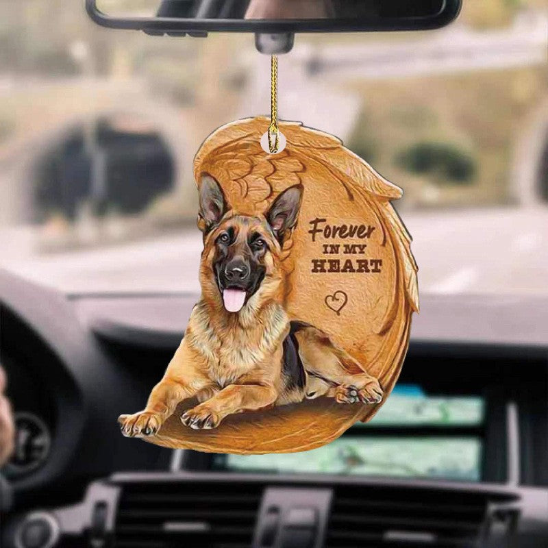 Acrylic Dog Hanging Decorations Car Accessories Interior Decoration Creative Cute Car Pendant Pendant