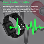 D20 Sport Smartwatch Men Women Bluetooth Heart Rate Blood Pressure Monitor Waterproof Y68 Smart Watch Kids Watch For Android IOS