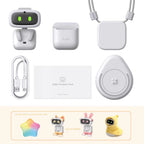 Authentic AiBi Robot Smart Pocket Electronic Pet Desktop Toy for Home Companionship with Chinese-English Two-Way Conversation