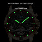 Swiss Brand Waterproof Automatic Mechanical Watch for Men