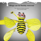 Hot Selling Sensing Aircraft Will Glow Little Bees Children Sensing Little Flying Fairy Toys Suspension Toys