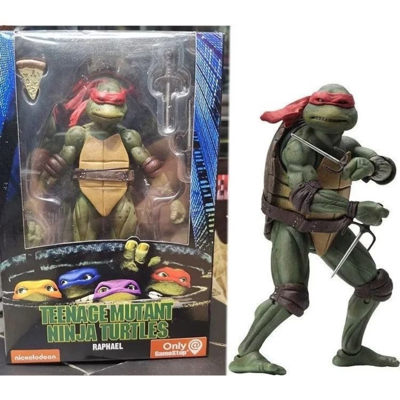 Teenage Mutant Ninja Turtles NECA 1990 Movie TMNT Limited Edition Action Figure Model Boxed Figure