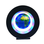 SYEZYO Magnetic Levitation Floating World Map LED Light Globe 2 in 1 Anti Gravity Suspending in The Air Decoration Gadget