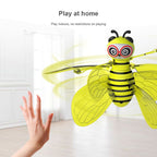 Hot Selling Sensing Aircraft Will Glow Little Bees Children Sensing Little Flying Fairy Toys Suspension Toys