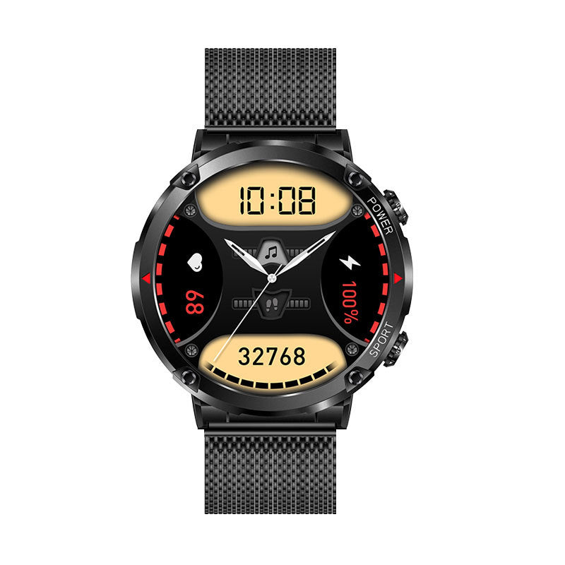 T30 Outdoor Bluetooth Call Smart Watch Large Screen HD Step by Step Heart Rate Blood Pressure Multi Exercise Smart Watch