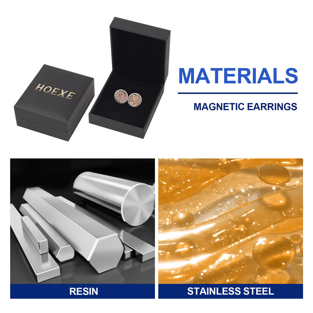 Magnetic Earrings, No Piercing Earrings Clear Jawline Lines To Create A Beautiful Figure