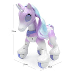 Electric Smart Horse Unicor Toy for Children Remote Control Children's New Robot Touch Induction Electronic Pet Educational Toys