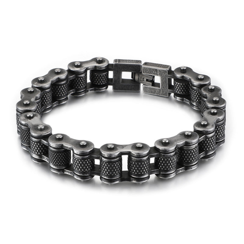 Bicycle Bracelet Titanium Steel Personalized Men's Motorcycle Chain Accessories