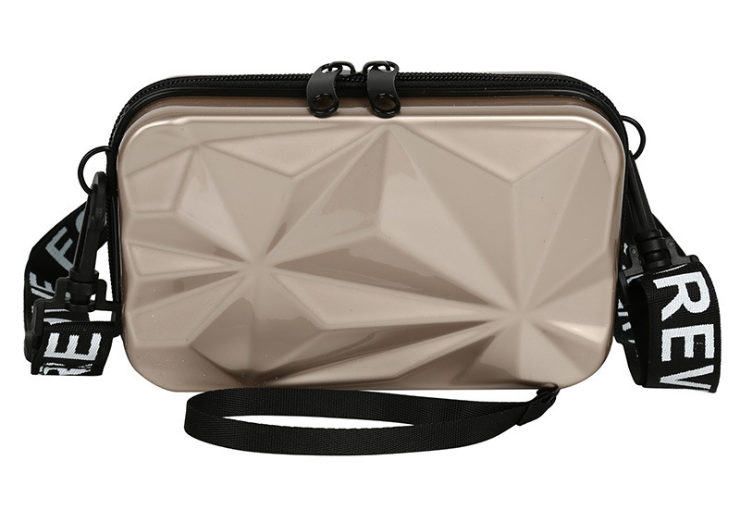 Small Bag New Korean Single Shoulder Bag Women's Messenger Hard Shell Box Small Square Bag