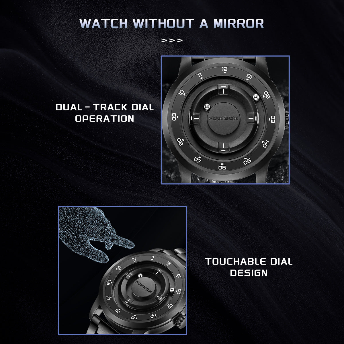 LIGE Fashionable Roman Numeral Men's Multi-Function Quartz Watch with Leather Strap and Water Resistance