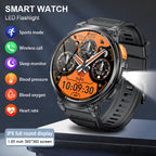 K66 Outdoor Sports with Flashlight Smart Watch for Men